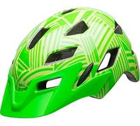 Bell Sidetrack Youth Cycling Helmet, Gloss Kryptonite/Retina Seer Seeker, Unisize 50-57 cm