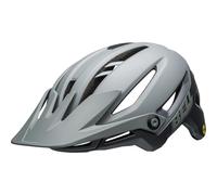 BELL Sixer MIPS Adult Mountain Bike Helmet - Matte/Gloss Grays (2023), Medium (55-59 cm)