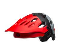 Bell Super 3 MTB Helmet Downdraft Matte Crimson/Black