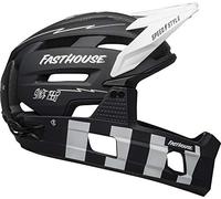 BELL Super Air Men's Helmet, Fasthouse Matte Black/White, L