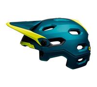 Bell Super Dh Mips Downhill Helmet L Blue / Hi Viz