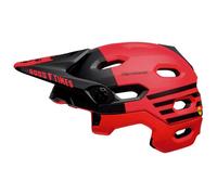 Bell Super Dh Mips Downhill Helmet S Red / Black Fasthouse