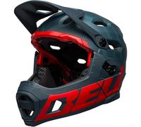 Bell Super DH MIPS Full Face Helmet Matte Blue/Crimson