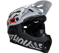 BELL SUPER DH SPHERICAL MIPS downhill helmet matt black-black-white almost S 52-56cm