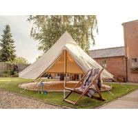 Bell Tent Boutique 6m 360gsm 'Pro' Bell Tent - Proban© Flame Resistant 100% Natural Cotton Canvas