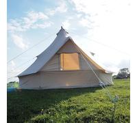 Bell Tent Boutique 6m x 4m Emperor Tent 'Pro' 360gsm 100% Proban© Flame Resistant Cotton Canvas with Kevlar Stove Hole | Pro StoveMate Range