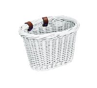 BELL Tote 300 Small Wicker Basket Front Handlebar - White