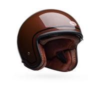 Jet Helmet Bell TX-501 Classic Gloss Rootbeer