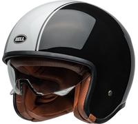 Bell TX-501 Rally Jet Helmet, black/white, size XS (53/54)