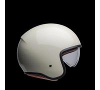 Bell TX-501 Solid ECE 22.06 Open Face Moto Motorcycle Helmet Vintage White