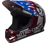 BELL Unisex's Sanction MTB Full Face Helmet, Nitro Circus Gloss, X-Small/48-51 cm