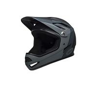 BELL Unisex's Sanction MTB Full Face Helmet, Presences Matte Black, Medium/55-57 cm
