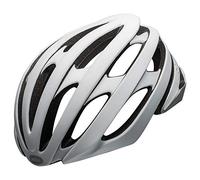 (S - 52-56 CM, Matt / Gloss White / Silver) Bell Stratus MIPS Road Helmet