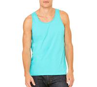 Bella 3480 Unisex Jersey Tank - Teal - XS (US)