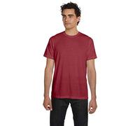 Bella 3650 Mens Poly-Cotton T-Shirt - Maroon Marble - L (US)