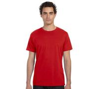 Bella 3650 Mens Poly-Cotton T-Shirt - Red - XS (US)