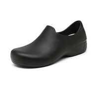 Bella Bays Unisex Garden Clogs, Lightweight Breathable Summer Slippers, Comfortable Slip-on Sandals for Indoor and Outdoor Black Size 8