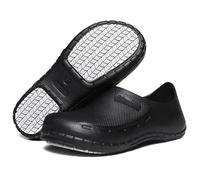 Bella Bays Unisex Garden Clogs Mule Shoes Garden Comfortable Slip-on EVA Clog Black Size UK 7.5