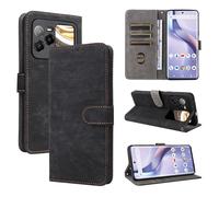 BELLA BEAR BLU Bold N4 Case [RFID Blocking] [Card Holder] [Kickstand Function] Case for BLU Bold N4-Black