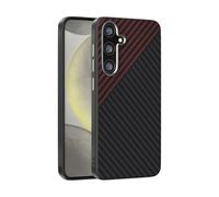 BELLA BEAR Case for Samsung Galaxy S25 FE, Magnetic Case, Premium TPU, Lightweight and Slim, Samsung Galaxy S25 FE Case, Black+Red