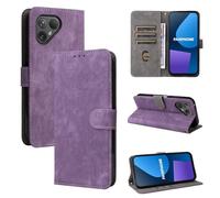 BELLA BEAR Fairphone 5 5G Case, [RFID Blocking] Fairphone 5 5G Wallet Case, with [Card Holder][Kickstand Function], Case for Fairphone 5 5G-Purple