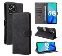 BELLA BEAR Fossibot S1 5G Case, [RFID Blocking] Fossibot S1 5G Wallet Case, with [Card Holder][Kickstand Function], Case for Fossibot S1 5G-Black
