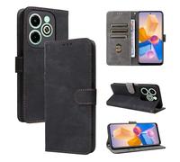 BELLA BEAR Infinix Hot 40i 4G Case, [RFID Blocking] Infinix Hot 40i 4G Wallet Case, with [Card Holder][Kickstand Function], Case for Infinix Hot 40i 4G-Black