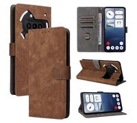 BELLA BEAR Nothing Phone 3A Case, [RFID Blocking] Nothing Phone 3A Wallet Case, with [Card Holder][Kickstand Function], Case for Nothing Phone 3A-Brown