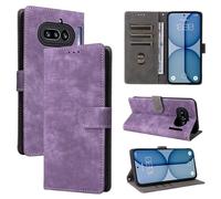 BELLA BEAR Nothing Phone 4A Case [RFID Blocking] [Card Holder] [Kickstand Function] Case for Nothing Phone 4A-Purple