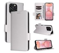 BELLA BEAR Oukitel C3 2025 Phone Case, Wallet with Magnetic, Kickstand Function, Shockproof Protective Case for Oukitel C3 2025-White