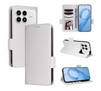 BELLA BEAR Redmi K90 5G Phone Case, Wallet with Magnetic, Kickstand Function, Shockproof Protective Case for Redmi K90 5G-White