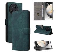 BELLA BEAR Tecno Camon 30S Case, [RFID Blocking] Tecno Camon 30S Wallet Case, with [Card Holder][Kickstand Function], Case for Tecno Camon 30S-Green