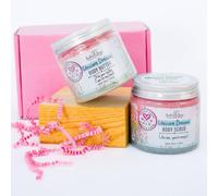 Bella & Bear Unicorn Dreams Spa Gift Set - Body Scrub & Body Butter Bath Gift Set for Women, Teens & Girls - Vegan Self Care Set