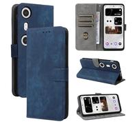 BELLA BEAR XReal Beam Pro Case, [RFID Blocking] XReal Beam Pro Wallet Case, with [Card Holder][Kickstand Function], Case for XReal Beam Pro-Blue