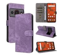BELLA BEAR ZTE Blade A75 Pro 5G Case [RFID Blocking] [Card Holder] [Kickstand Function] Case for ZTE Blade A75 Pro 5G-Purple