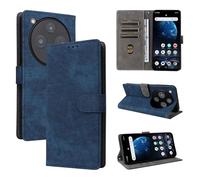 BELLA BEAR ZTE Nubia P9 Pro 5G/Optus X Pro 2 5G Case [RFID Blocking] [Card Holder] [Kickstand Function] Case for ZTE Nubia P9 Pro 5G/Optus X Pro 2 5G-Blue