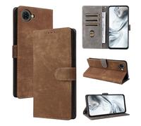 BELLA BEAR ZTE Nubia S2E/S2R/S2 Lite Case [RFID Blocking] [Card Holder] [Kickstand Function] Case for ZTE Nubia S2E/S2R/S2 Lite-Brown