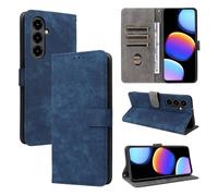 BELLA BEAR ZTE Nubia V80 Max Case [RFID Blocking] [Card Holder] [Kickstand Function] Case for ZTE Nubia V80 Max-Blue