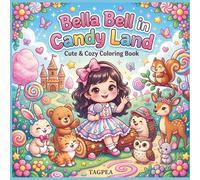 Bella Bell in Candy Land: A Cute & Cozy Coloring Book Filled with Sweet Adventures