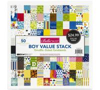 Bella Blvd Double-Sided Cardstock Stack 12"X12" 50/Pkg-Boy BB2144