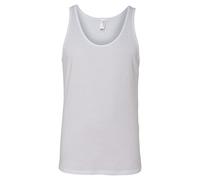 Bella Canvas 3480 Unisex Jersey Tank White M