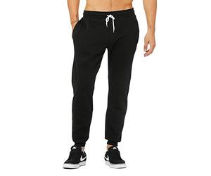 Bella Canvas 3727 Unisex Sponge Fleece Jogger Sweatpants-Black-XL