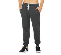 Bella Canvas 3727 Unisex Sponge Fleece Jogger Sweatpants-Dark Grey Heather-XL