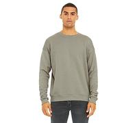 Bella Canvas 3945 Unisex Drop Shoulder Sweatshirt-Heather Stone-XL (US)