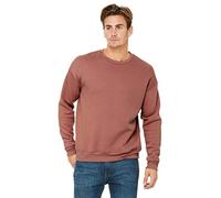 Bella Canvas 3945 Unisex Drop Shoulder Sweatshirt-Mauve-L (US)