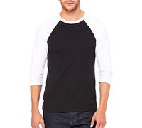 Bella + Canvas Adult 3/4 Sleeve Blended Baseball Tee