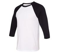 Bella Canvas Adult 3/4 Sleeve Blended Baseball Tee