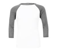 Bella Canvas Adult 3/4 Sleeve Blended Baseball Tee