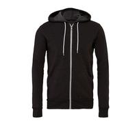 Bella + Canvas Adults Unisex Full Zip Hoodie PC3874