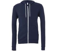 Bella + Canvas Adults Unisex Full Zip Hoodie PC3874